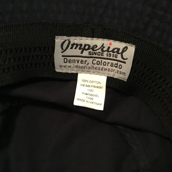 Imperial navy cotton Bucket Hat / NWOT - Picture 6 of 6